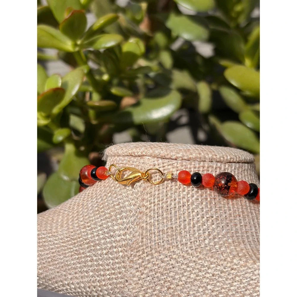 Handmade handcrafted beaded
